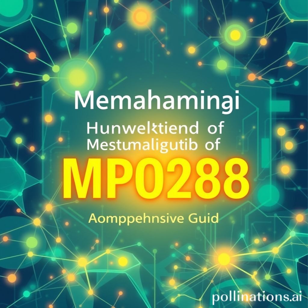  Memahami Dunia MPO288: Panduan Komprehensif